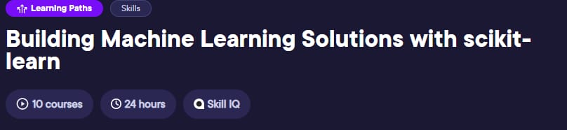 Building Machine Learning Solutions with scikit-learn