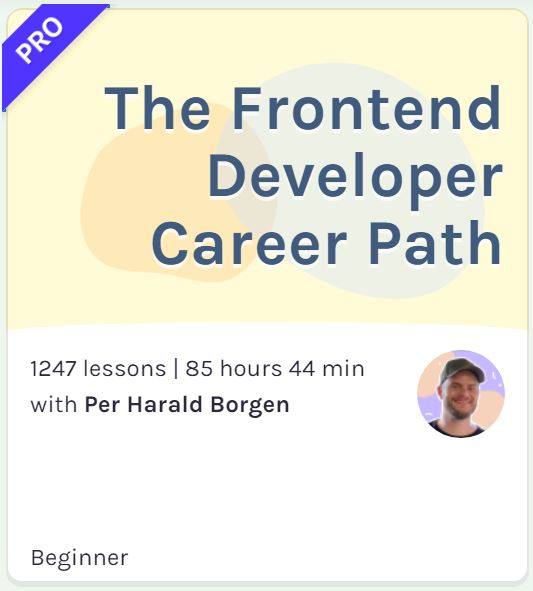 The Frontend Developer Career Path