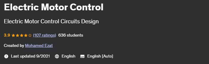 Electric Motor Control