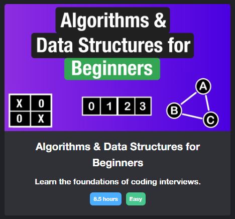 Algorithms & Data Structures for Beginners