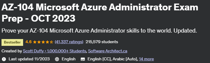 Az-104 Microsoft Azure Administrator Exam Prep - Aug 2023