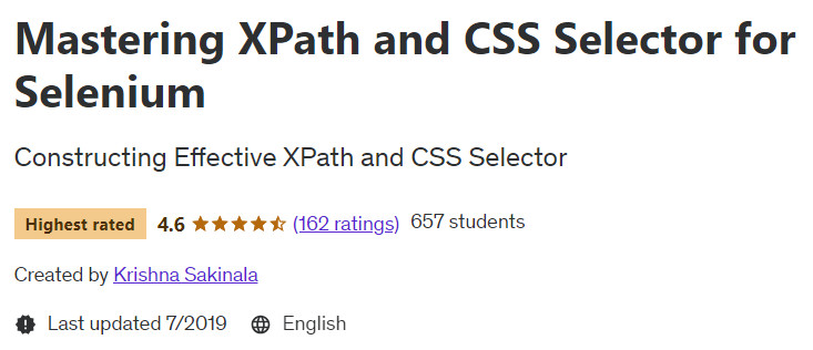 Mastering XPath and CSS Selector for Selenium