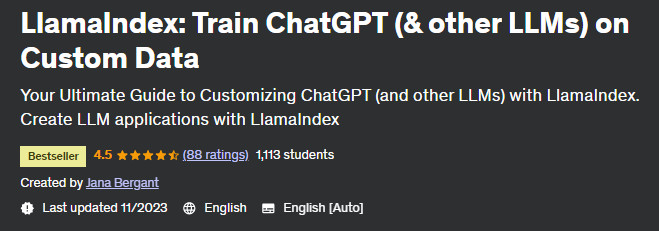 LlamaIndex: Train ChatGPT (& other LLMs) on Custom Data