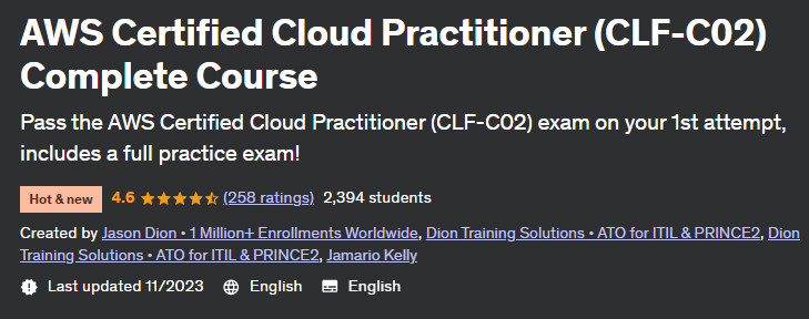 AWS Certified Cloud Practitioner (CLF-C02) Complete Course