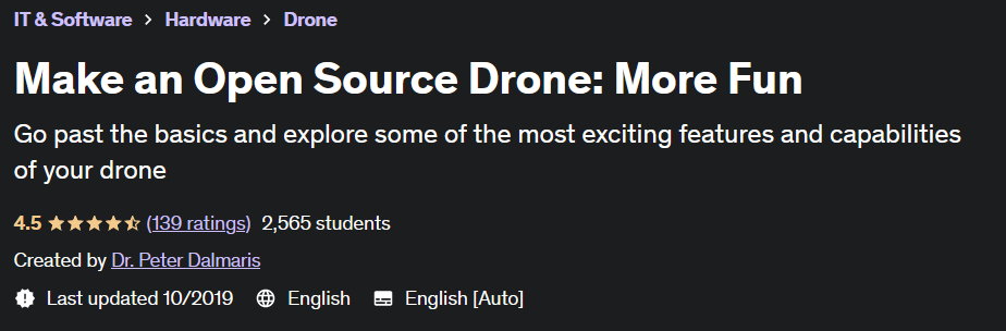 Make an Open Source Drone: More Fun