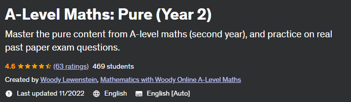 A-Level Maths_Pure (Year 2)