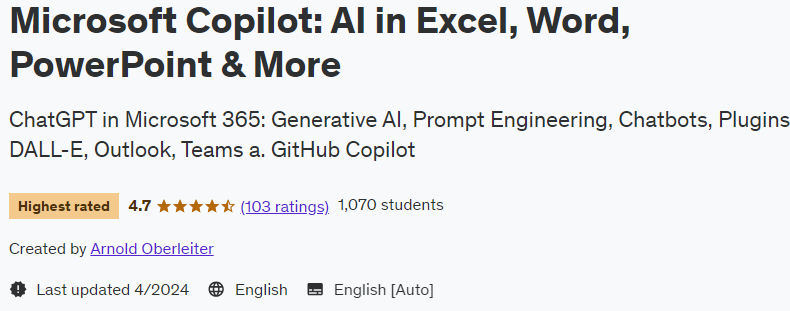 Microsoft Copilot: AI in Excel, Word, PowerPoint & More