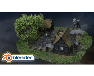 Blender 3 The Ultimate Medieval Scene Course