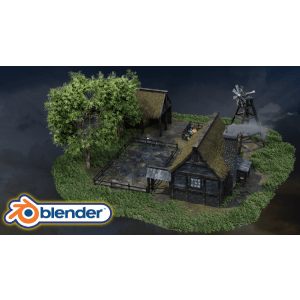 Blender 3 The Ultimate Medieval Scene Course