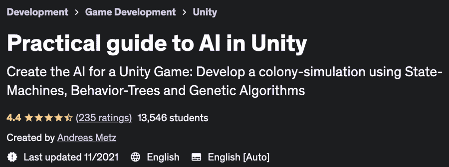 Practical guide to AI in Unity