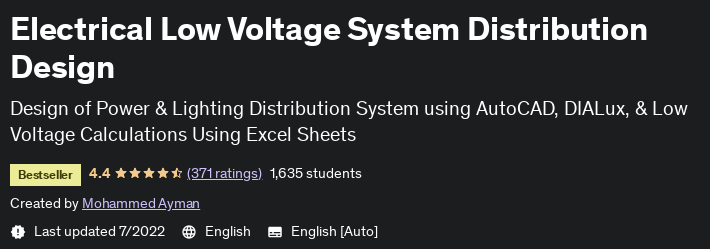 Electrical Low Voltage Distribution System Design