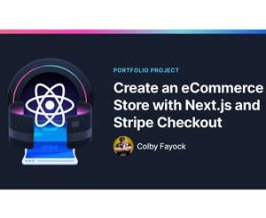 Create an eCommerce Store with Next.js and Stripe Checkout