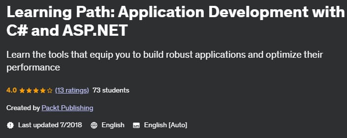 Learning Path_ Application Development with C_ and ASP.NET