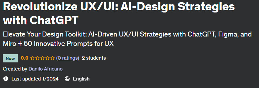 Revolutionize UX/UI: AI-Design Strategies with ChatGPT 