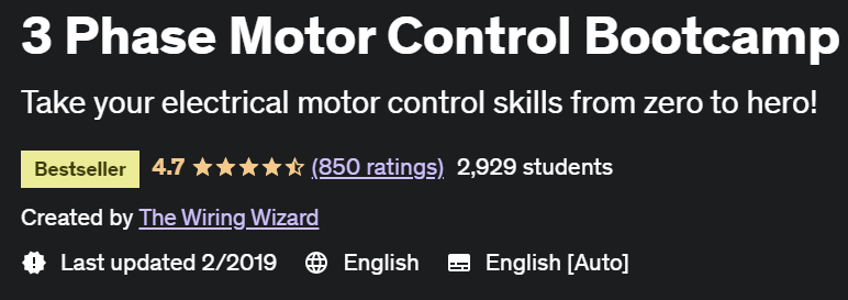 3 Phase Motor Control Bootcamp