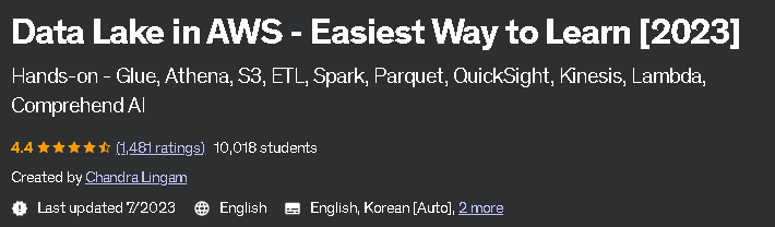 Data Lake in AWS - Easiest Way to Learn (2023)