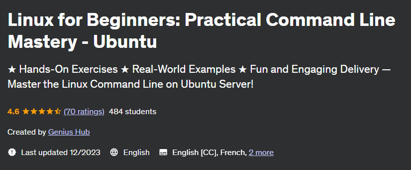 Linux for Beginners: Practical Command Line Mastery - Ubuntu