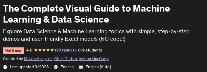 The Complete Visual Guide to Machine Learning & Data Science