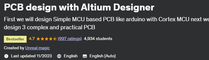 PCB design with Altium Designer