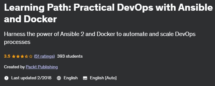 Learning Path_ Practical DevOps with Ansible and Docker