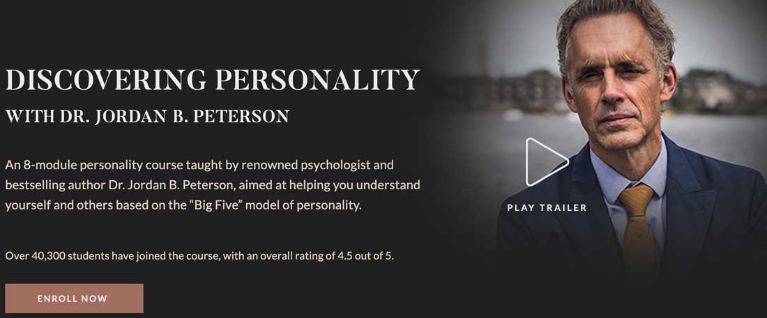 Discovering Personality with Dr.  Jordan B. Peterson