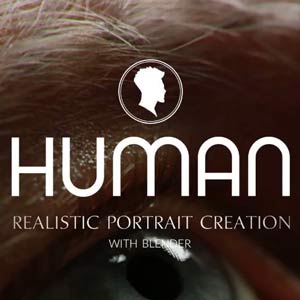 HUMAN: Realistic Portrait Creation with Blender