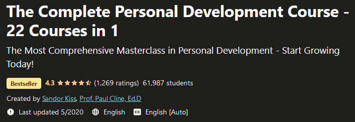 The Complete Personal Development Course - 22 Courses in 1