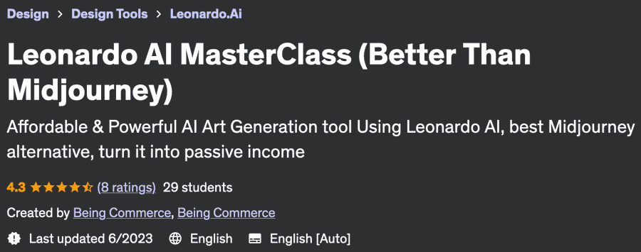 Leonardo AI MasterClass (Better Than Midjourney)