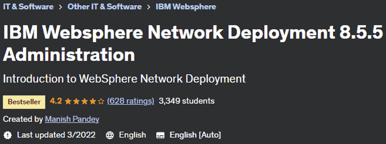 IBM Websphere Network Deployment 8.5.5 Administration