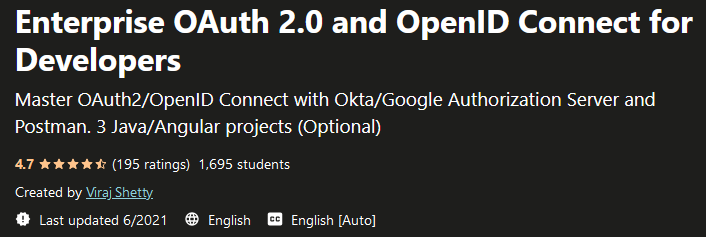 Enterprise OAuth 2.0 and OpenID Connect for Developers