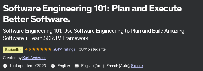 Software Engineering 101_ Plan and Execute Better Software.