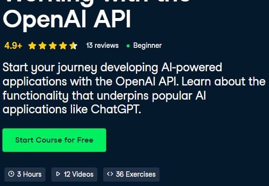 Working with the OpenAI API