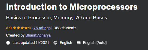 Introduction to Microprocessors