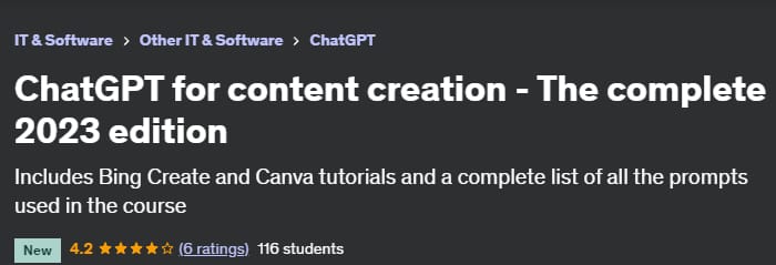 ChatGPT for content creation - The complete 2023 edition