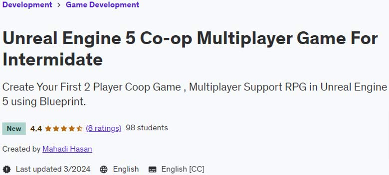 Unreal Engine 5 Co-op Multiplayer Game For Intermediate