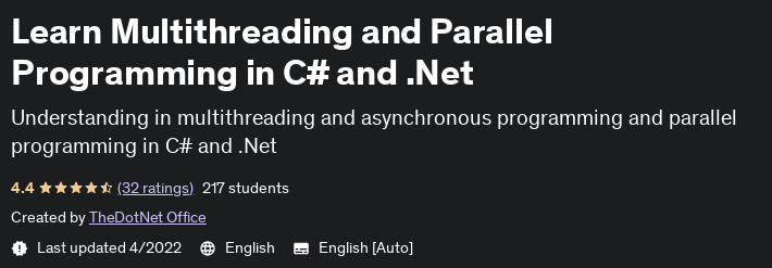 Learn Multithreading and Parallel Programming in C# and .Net