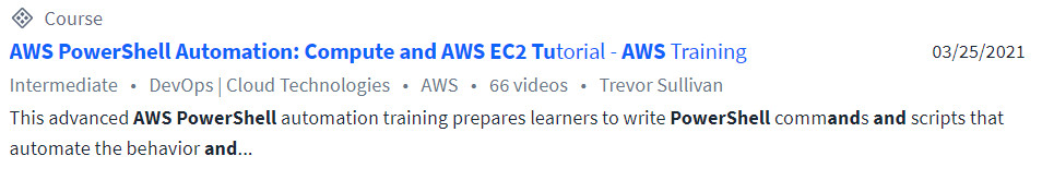 AWS PowerShell Automation: Compute and AWS EC2 Tutorial Online Training