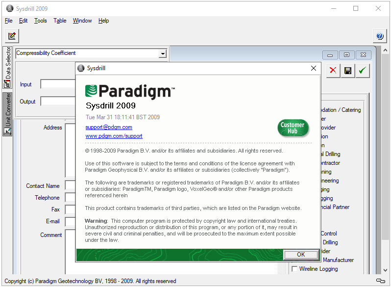 Paradigm Sysdrill