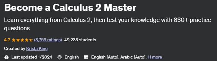 Become a Calculus 2 Master