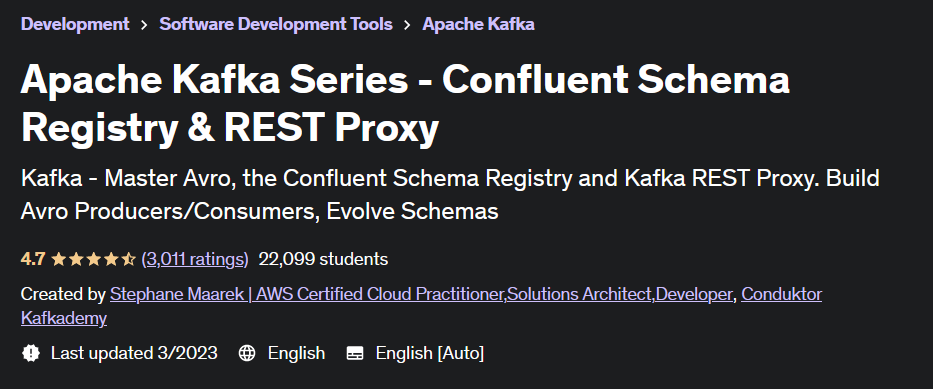 Apache Kafka Series - Confluent Schema Registry & REST Proxy