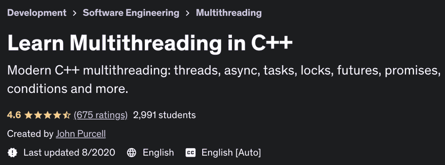 Learn Multithreading in C++