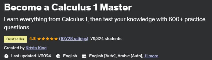 Become a Calculus 1 Master