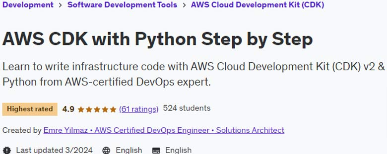 AWS CDK with Python Step by Step