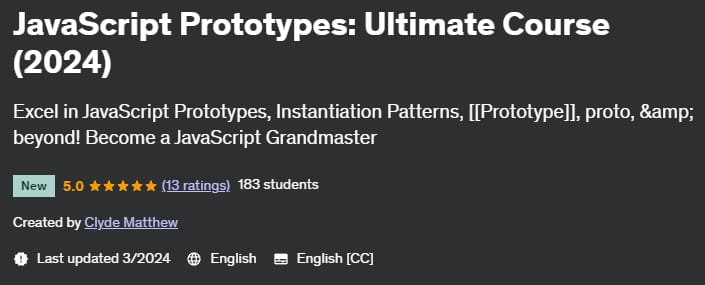 JavaScript Prototypes_ Ultimate Course (2024)