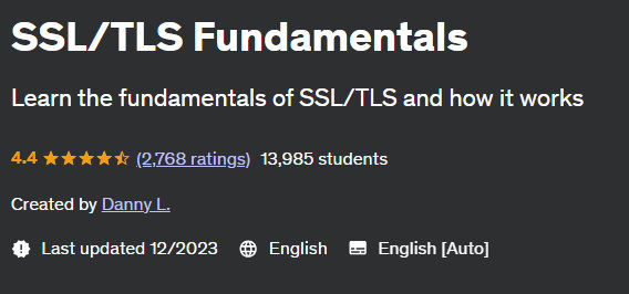 SSL/TLS Fundamentals