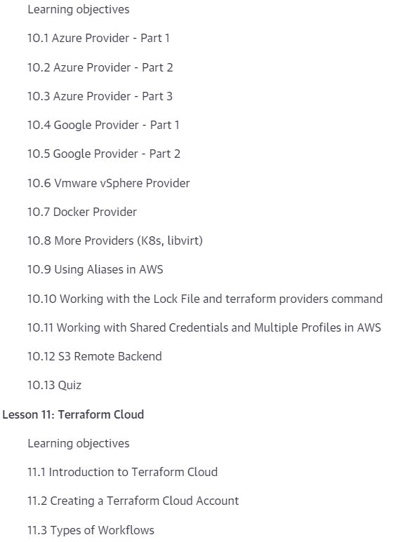 HashiCorp Certified Terraform Associate (003)