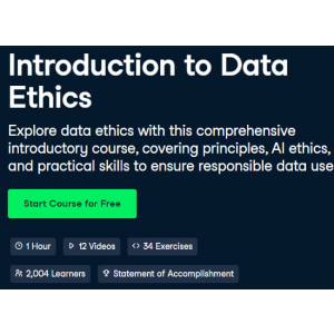 Introduction to Data Ethics