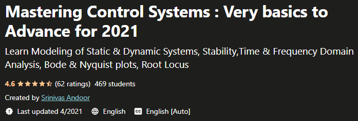 Mastering Control Systems: Very basics to Advance for 2021