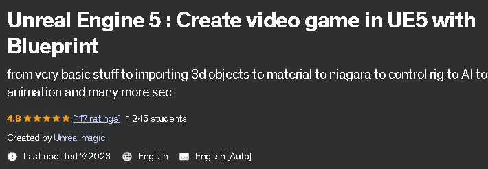 Unreal Engine 5 _ Create video game in UE5 with Blueprint