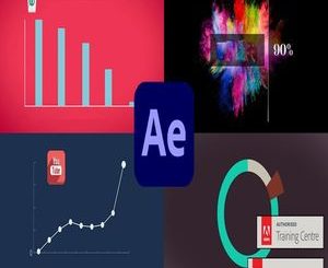 After Effects - Motion Graphics & Data Visualization Cover